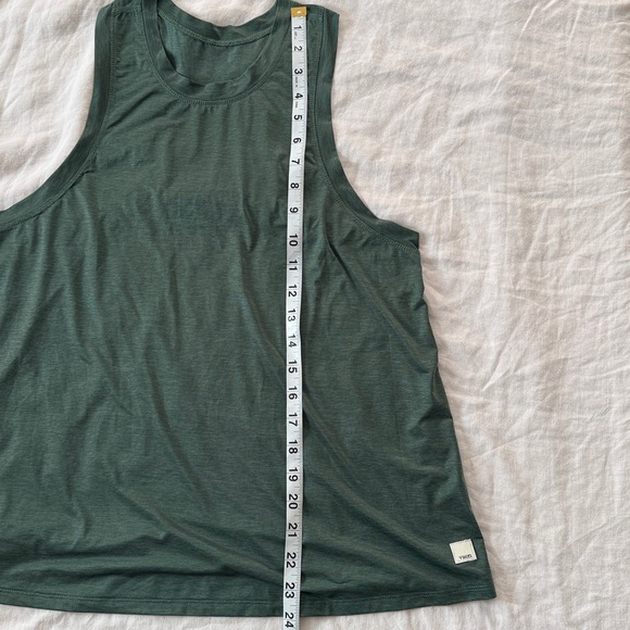 Green Vuori tank top - Picture 3 of 5